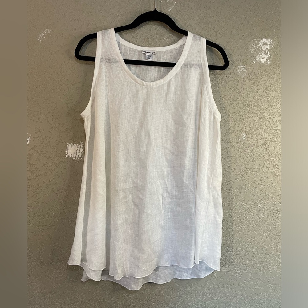 Linen tank
